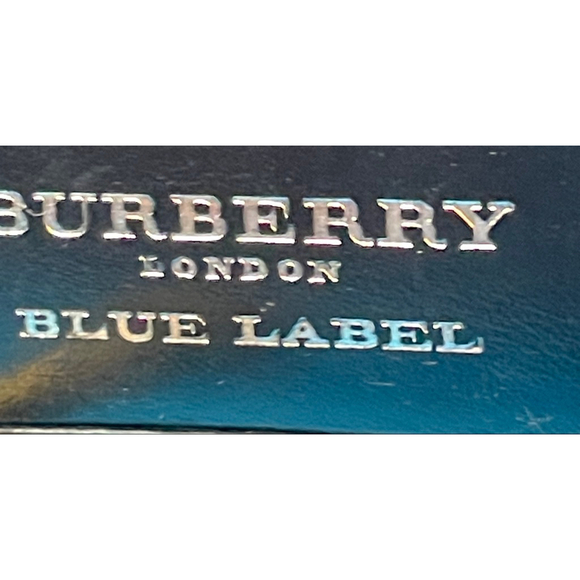Women's Burberry Blue Label Plaid Wallet Tan/Black One Size - Picture 5 of 15